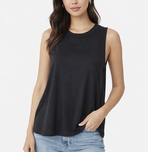 Picture of silver7033t- sleeveless knit top