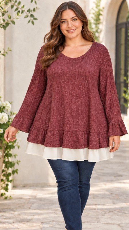 Picture of T1290-CURVY BLOW OUT FINAL SALE