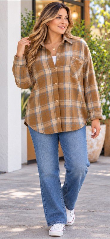 Picture of 61102J- PLAID SHIRT